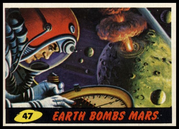 47 Earth Bombs Mars